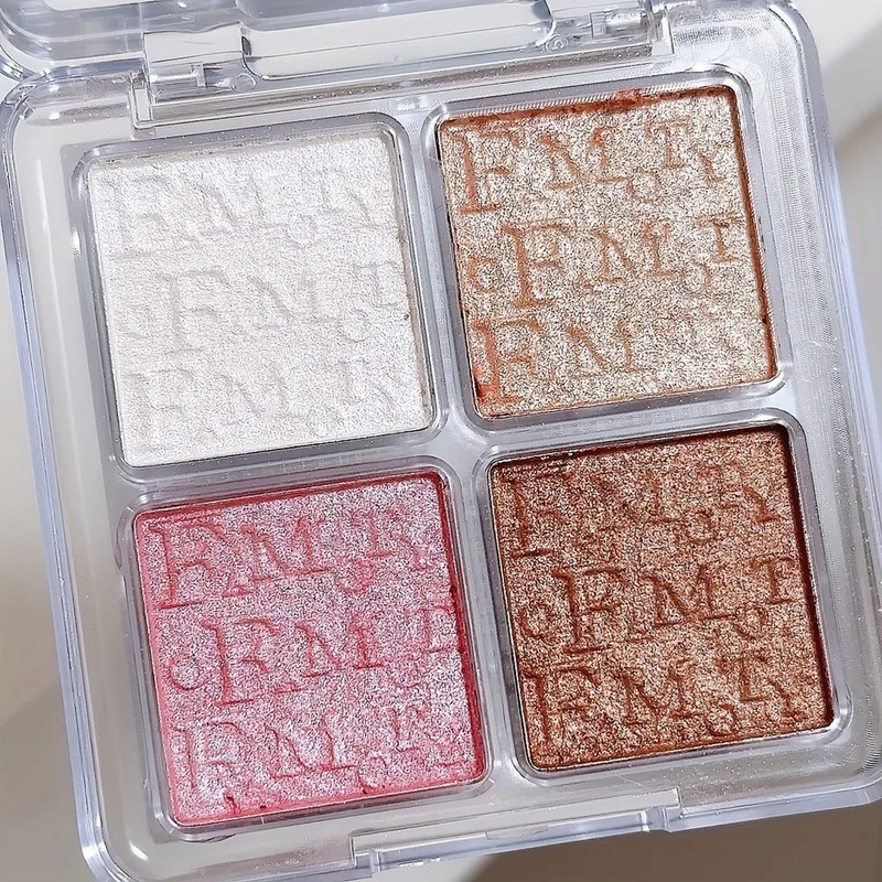 Waterproof Liquid Highlighter Palette Baked Powder Illuminator For Natural Glow  Shimmer 1