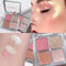 Waterproof Liquid Highlighter Palette Baked Powder Illuminator For Natural Glow Shimmer 2