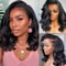 Body Wave Short Bob Wig Lace Front Human Hair Pre Plucked Brazilian Remy Hair Wig With Baby Hair Fo 0