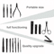 15Piece Manicure And Pedicure Set For Men And Women Premium Stainless Steel Nail Clippers Scissors  2
