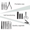 15Piece Manicure And Pedicure Set For Men And Women Premium Stainless Steel Nail Clippers Scissors 2
