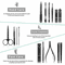 15Piece Manicure And Pedicure Set For Men And Women Premium Stainless Steel Nail Clippers Scissors  1