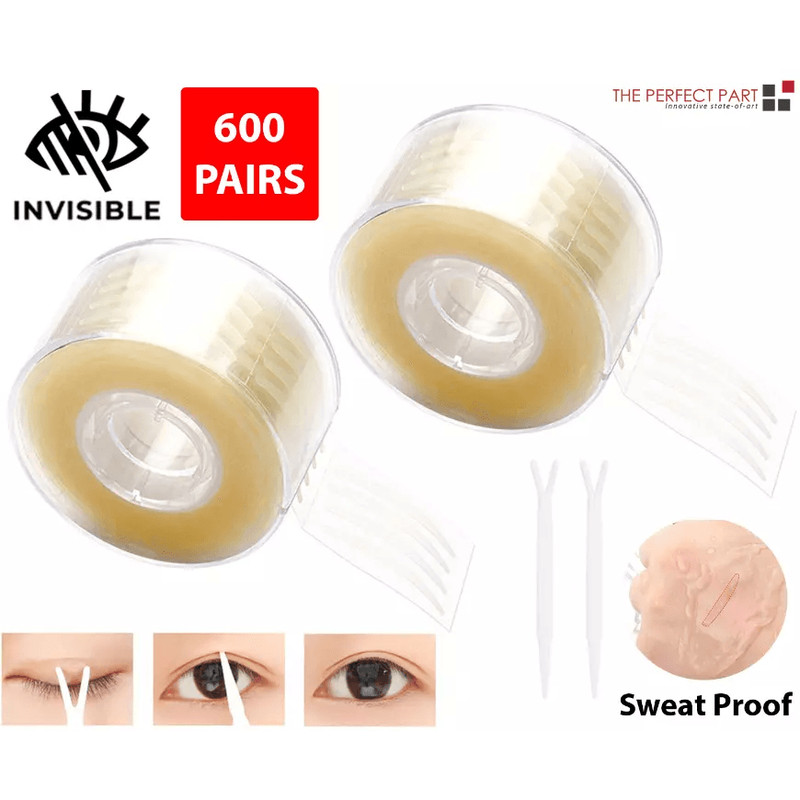Invisible Lace Eye Lift Strips Double Eyelid Adhesive Tape Sticker For Hooded Uneven Or Mono Eyelid 0