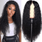 Long Curly Lace Front Wig For Women AA Hair Brazilian Human Wavy Hair Wig With Natural Scalp Look B 0