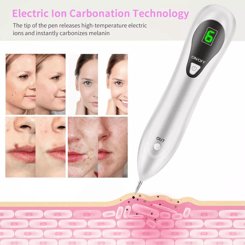 Professional Electric Laser Plasma Pen Dark Spot Remover Mole  Skin Tag Removal Tool Wart  Tattoo C 1