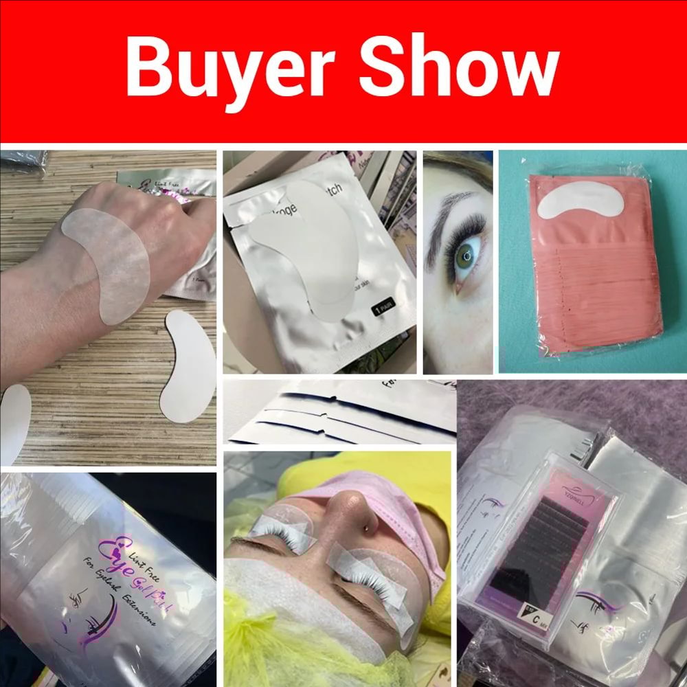 Hydrogel Gel Eye Patches Wholesale False Eyelash Extension Under Eye Pads For Professional Makeup 5