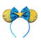 New Style Mickey Minnie Ear Headband Sequin Bows for Girls, Adults & Kids – Halloween Party Cosplay Hair Accessories