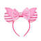 New Style Mickey Minnie Ear Headband Sequin Bows for Girls, Adults & Kids – Halloween Party Cosplay Hair Accessories