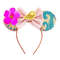 New Style Mickey Minnie Ear Headband Sequin Bows for Girls, Adults & Kids – Halloween Party Cosplay Hair Accessories