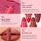 Smooth And Silky Portable Lip Cosmetic Detachable Lip Crayon 4 ColorPiece Lip Stick Perfect For Vac