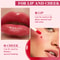 Lip Tint Waterproof High Pigment DualPurpose Lip Gloss For Lips And Cheeks Coke Bottle Appearance 2