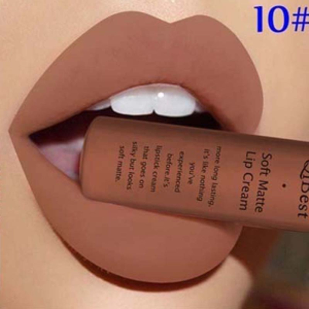 Sexy Matte Liquid Lipstick, Velvet Lip Gloss Tint Tube Matte, Pigment Makeup, Cosmetics Lipsticks for Long Wear