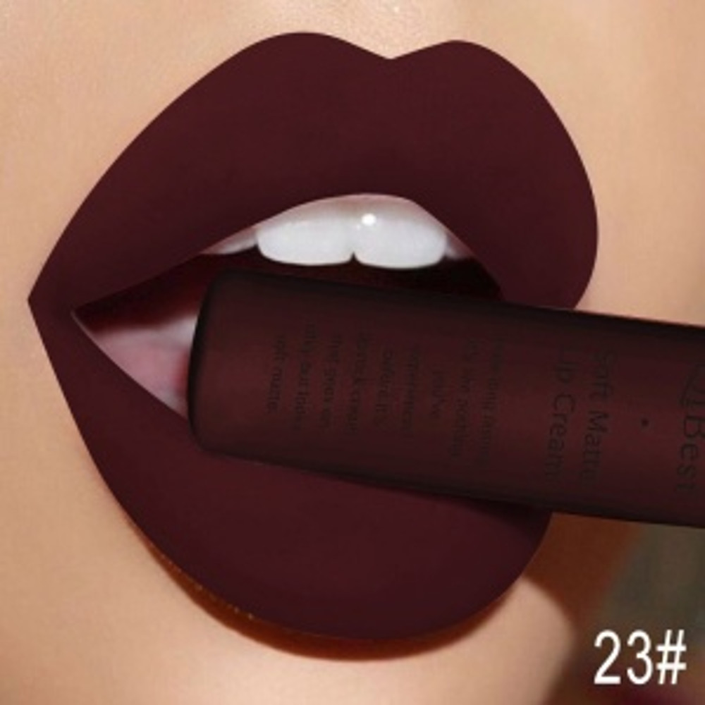 Sexy Matte Liquid Lipstick, Velvet Lip Gloss Tint Tube Matte, Pigment Makeup, Cosmetics Lipsticks for Long Wear