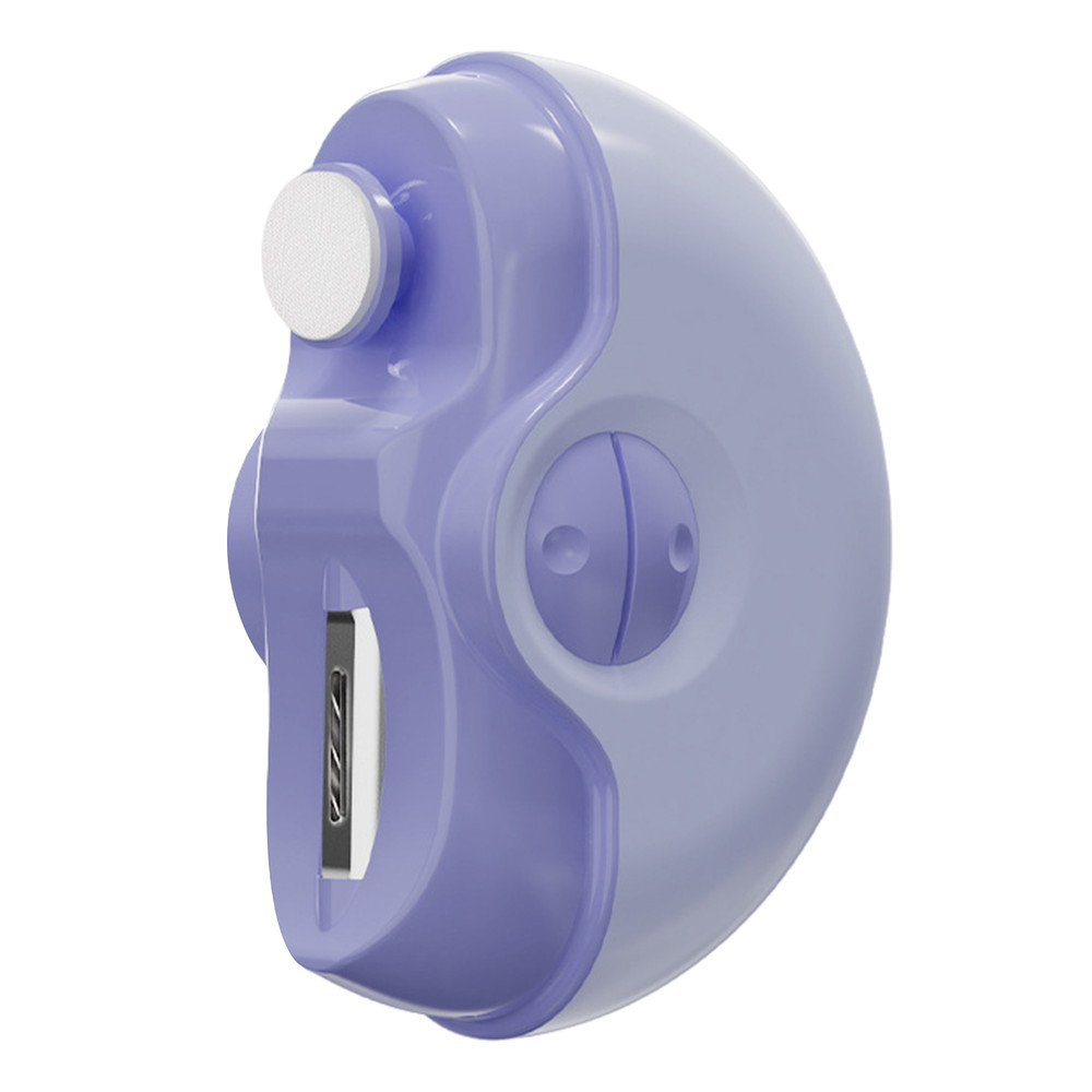 Automatic Manicure Machine, 2 In 1 Electric Nail Clippers, USB Charging Polishing Tool, Grinding Fingernail Trimmer