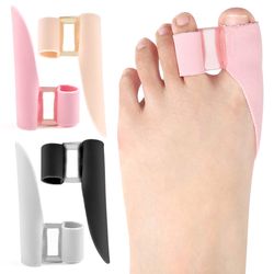 big toe separator sebs double toe separator wearable shoe cover for comfortable foot care & bunion support