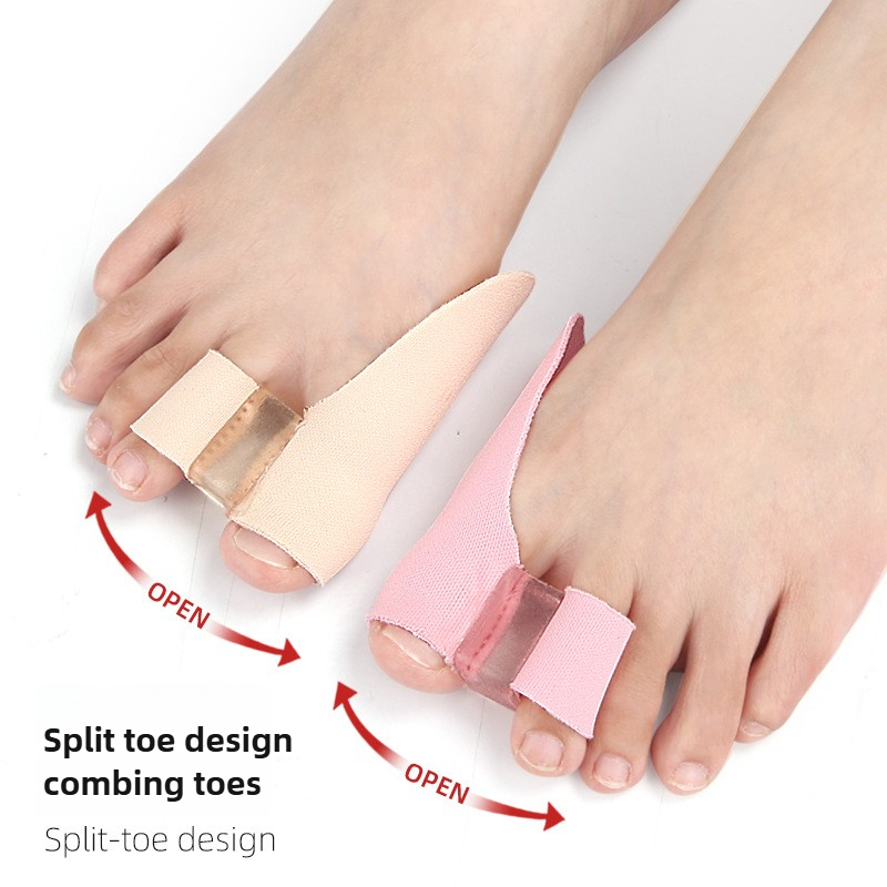 Big Toe Separator Sebs Double Toe Separator Wearable Shoe Cover for Comfortable Foot Care & Bunion Support
