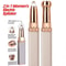 Womens Electric Eyebrow Trimmer USB Charging Portable Epilator Painless Bikini Razor for Female Face & Body Grooming