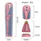 Painless Rechargeable Facial Hair Removal & Eyebrow Shaver, Face, Lips, Body Razor with Built-in LED Light USB