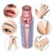 Painless Rechargeable Facial Hair Removal & Eyebrow Shaver, Face, Lips, Body Razor with Built-in LED Light USB