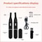 USB Charging Electric Eyebrow Trimmer, Portable Womens Face Hair Remover & Body Shaver for Smooth Grooming Care