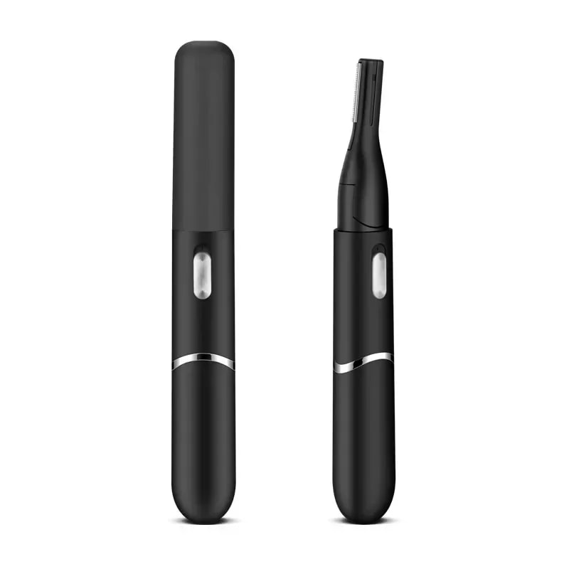 USB Charging Electric Eyebrow Trimmer, Portable Womens Face Hair Remover & Body Shaver for Smooth Grooming Care