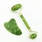 Face Jade Scraping Board Roller Massager, Natural Jade Eye Beauty Bar for Skin Care, Law Tattoo Recovery & Stress Relief
