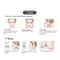 Rose Quartz Gua Sha Tools Natural Stone Jade Gouache Scraper Neck Massager For Face Lifting Wrinkle 3
