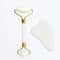 Premium Natural Jade Roller Face Gua Sha Stone Body Neck Massager Eye Care Spa Massage Tools AntiA 6