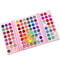 Boutique Eyeshadow Palette Shimmer Matte Sequin Neon Shades Colorful Stage Beauty Makeup Plate 4