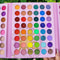 Boutique Eyeshadow Palette Shimmer Matte Sequin Neon Shades Colorful Stage Beauty Makeup Plate 5