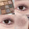 Dark Punk Smoked Eyeshadow Palette Blue Black Pearl Matte Makeup Palette Brightening Shimmer Eye Shadow for Smokey Glam