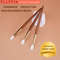 HighEnd FLUFFIN Crease Brush Goat Hair Flame Eyeshadow Nose Shadow Highlighter Brush Copper Rosewoo 6