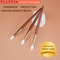 HighEnd FLUFFIN Crease Brush Goat Hair Flame Eyeshadow Nose Shadow Highlighter Brush Copper Rosewoo 6