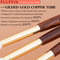 HighEnd FLUFFIN Crease Brush Goat Hair Flame Eyeshadow Nose Shadow Highlighter Brush Copper Rosewoo 3