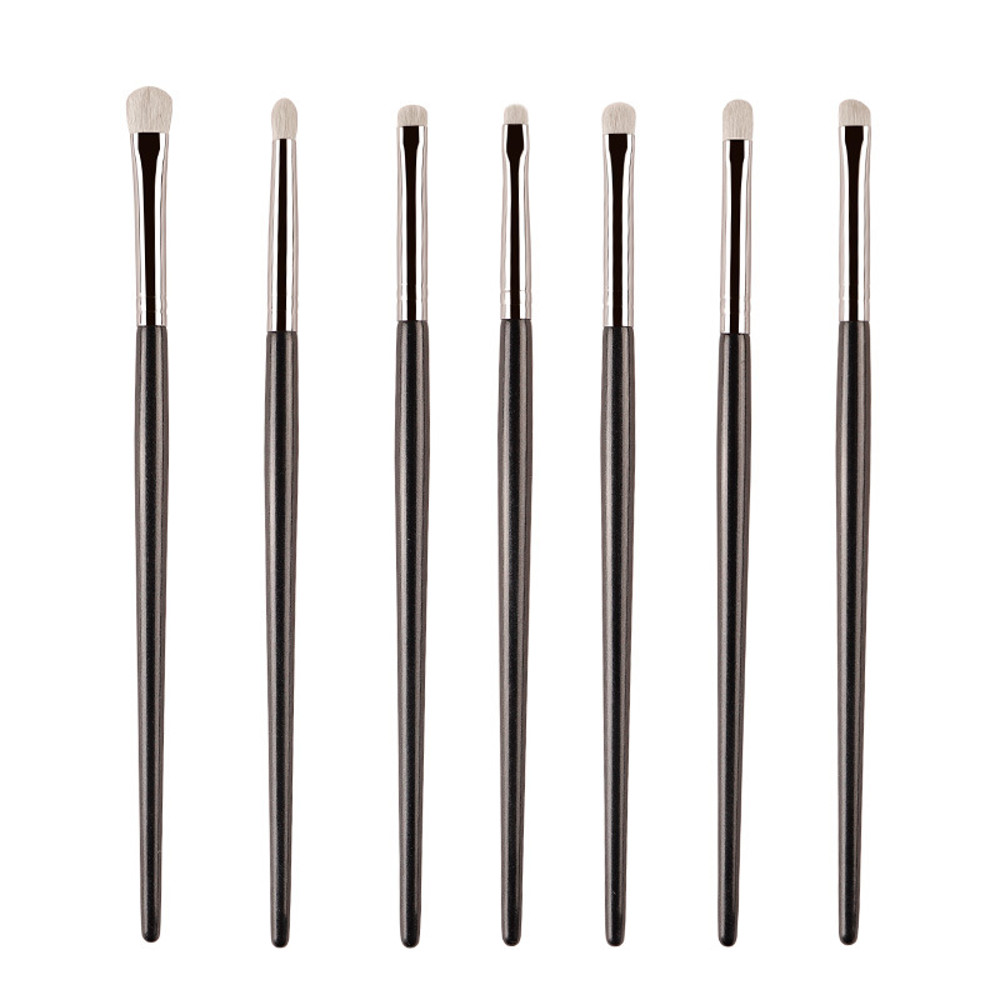 Professional White Pony Hair Eyeshadow Makeup Brush For Smudge Precision Crease Detail Bevel Eye Sh 3