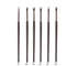 Professional White Pony Hair Eyeshadow Makeup Brush for Smudge, Precision Crease, Detail, Bevel Eye Shadow, Liner