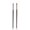 Professional White Pony Hair Eyeshadow Makeup Brush for Smudge, Precision Crease, Detail, Bevel Eye Shadow, Liner