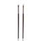 Professional White Pony Hair Eyeshadow Makeup Brush for Smudge, Precision Crease, Detail, Bevel Eye Shadow, Liner