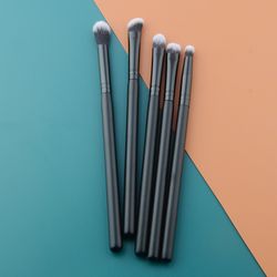 professional eye make up brush basic eyeshadow makeup brushes black eye shadow smudge crease cosmetic tools kit