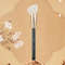 Professional Full Coverage Fingertip Foundation Brush, Liquid Touch Contour Makeup Brush Cosmetic Tool for Easy, Streak