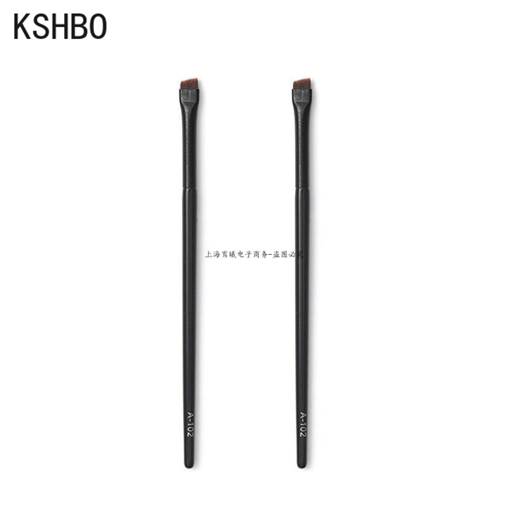 Eyebrow & Eyeliner Brush Set, Portable Angled Brow Contour Brush Makeup Cosmetic Tools for Women
