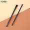 Eyebrow & Eyeliner Brush Set, Portable Angled Brow Contour Brush Makeup Cosmetic Tools for Women