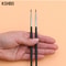 Eyebrow & Eyeliner Brush Set, Portable Angled Brow Contour Brush Makeup Cosmetic Tools for Women