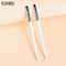 Eyebrow & Eyeliner Brush Set, Portable Angled Brow Contour Brush Makeup Cosmetic Tools for Women