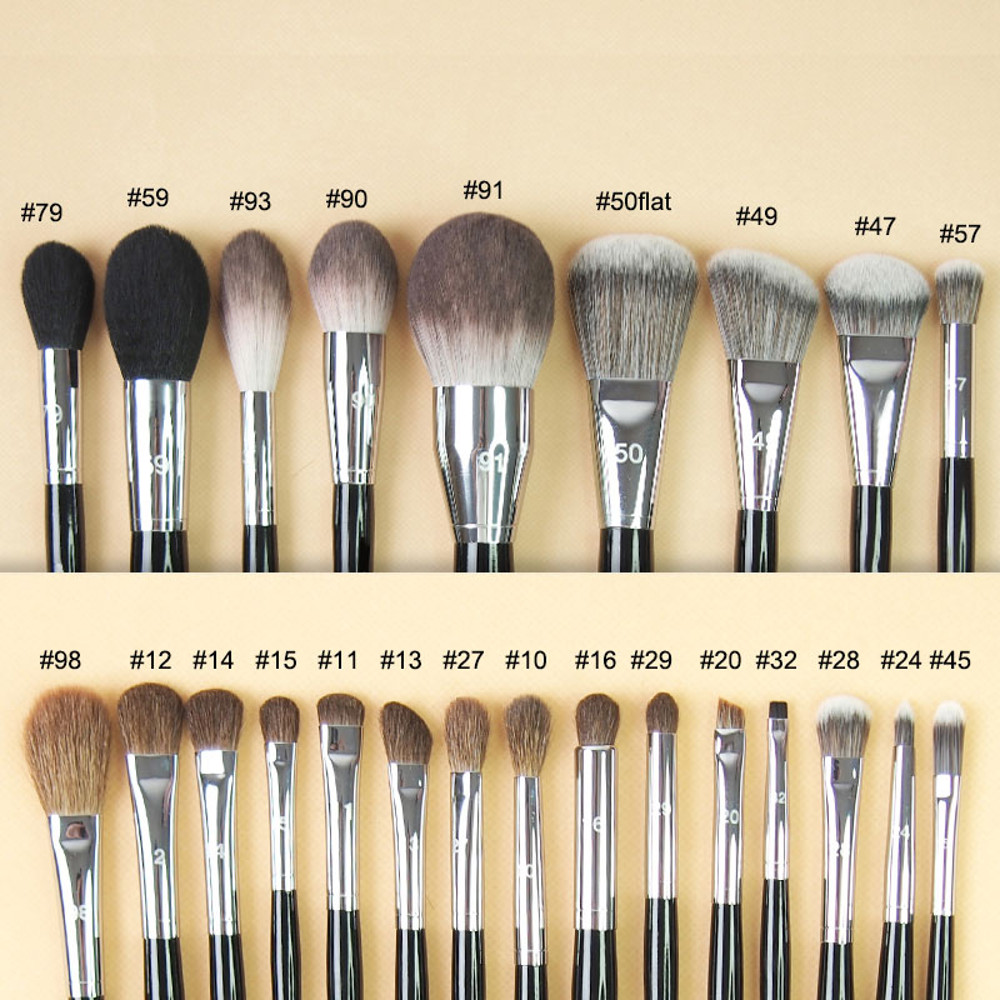 Professional Foundation Makeup Brushes Set High Quality Pro Make Up Brush Kit For Liquid Powder Eye 4