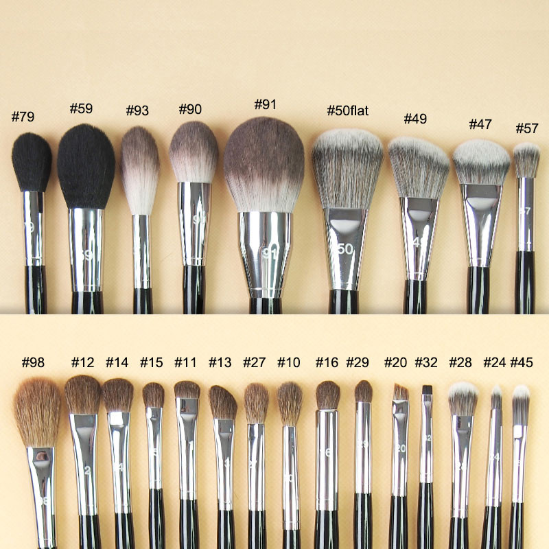 Professional Foundation Makeup Brushes Set High Quality Pro Make Up Brush Kit For Liquid Powder Eye 4