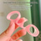 XO Type Leg Separator Toe Separator Foot Stretch Toe Ring for Thumb Separation & Outward Rotation Correction