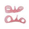 XO Type Leg Separator Toe Separator Foot Stretch Toe Ring for Thumb Separation & Outward Rotation Correction