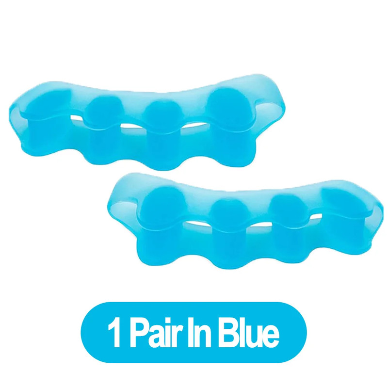 Silicone Toe Separator Bunion Corrector Soft Hammer Toe Straightener  Toe Alignment Foot Care Tool  6