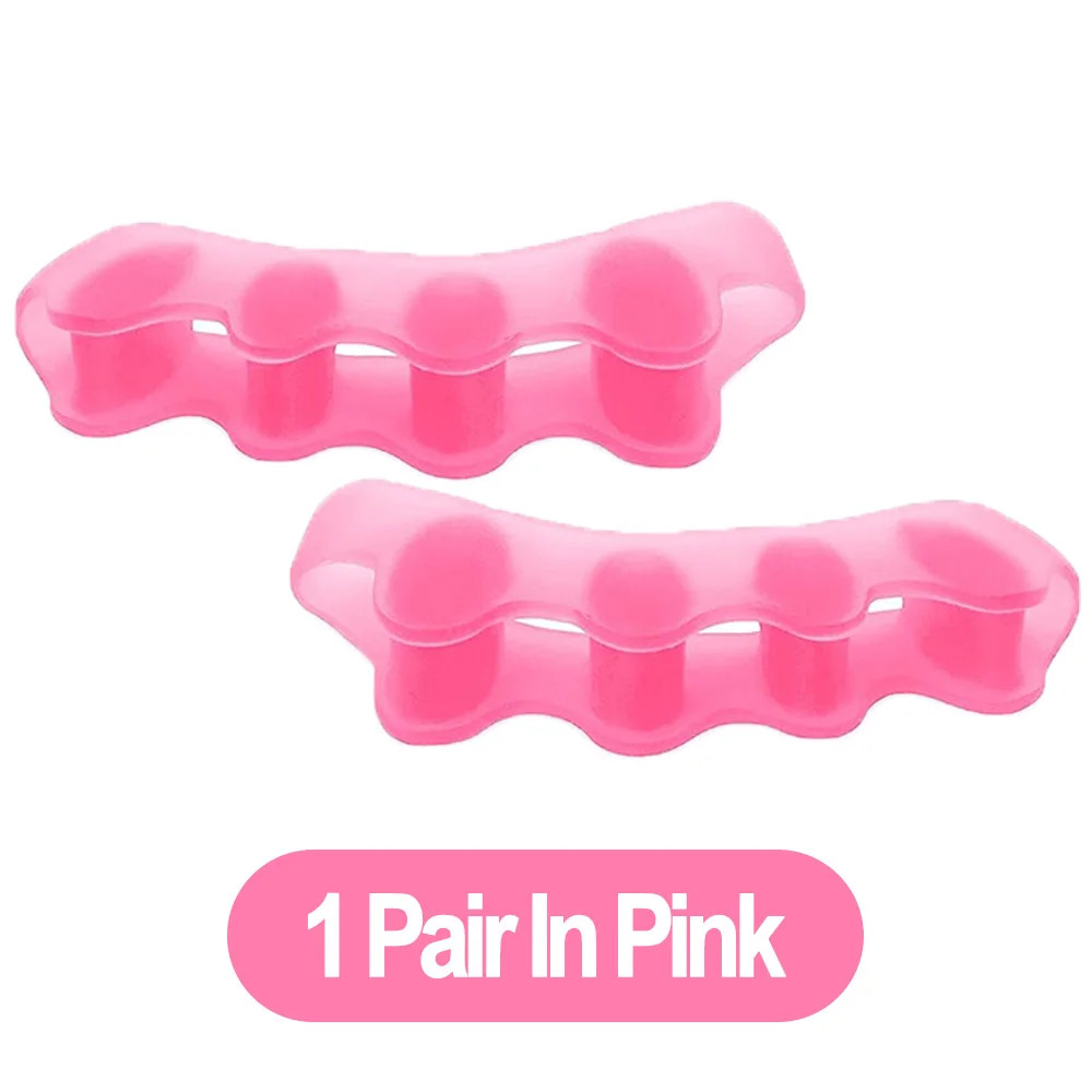 Silicone Toe Separator Bunion Corrector Soft Hammer Toe Straightener  Toe Alignment Foot Care Tool  7
